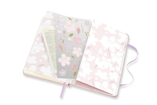 Taccuino Moleskine Limited Edition Sakura Pocket Copertina Rigida A righe Viola - 6