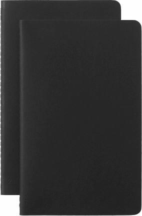 Taccuino Moleskine Smart Cahier, Large, a righe, 2 pz, nero - 13 x 21 cm