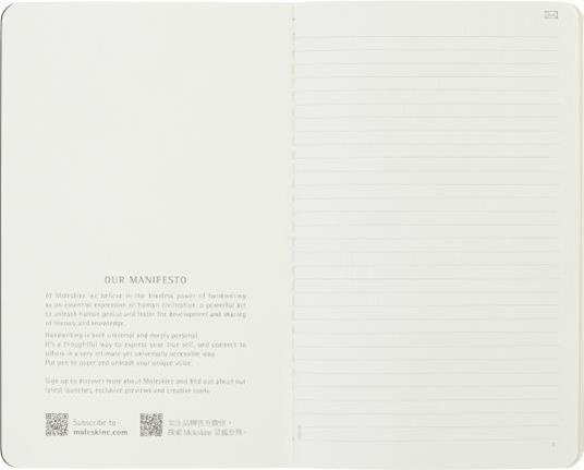 Taccuino Moleskine Smart Cahier, Large, a righe, 2 pz, nero - 13 x 21 cm - 3