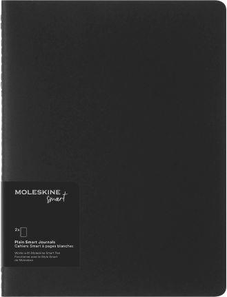 Taccuino Moleskine Smart Cahier, XL, a righe, 2 pz, nero - 19 x 25 cm -  Moleskine - Cartoleria e scuola