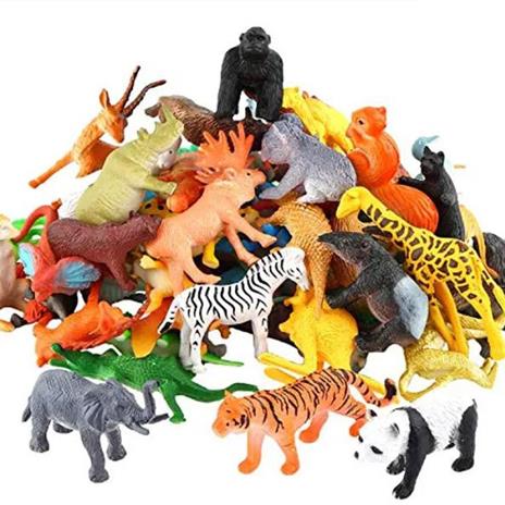 Maxi Playset Il Mondo Degli Animali Con Tappeto Di Gioco, Animali E Accessori Realistici 1949 - 2