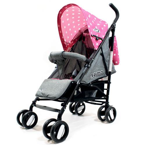 Passeggini leggeri 4 ruote per bambini richiudibile a ombrello, passeggino  leggero da viaggio per bambina colore rosa e grigio. Carrozzina neonato  completa di bors - Giaquinto - Tricicli e cavalcabili - Giocattoli | IBS