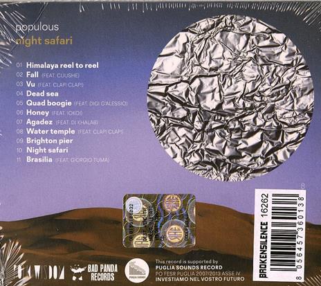 Night Safari - CD Audio di Populous - 2