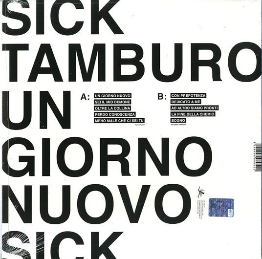 Un nuovo giorno - Sick Tamburo - Vinile | IBS