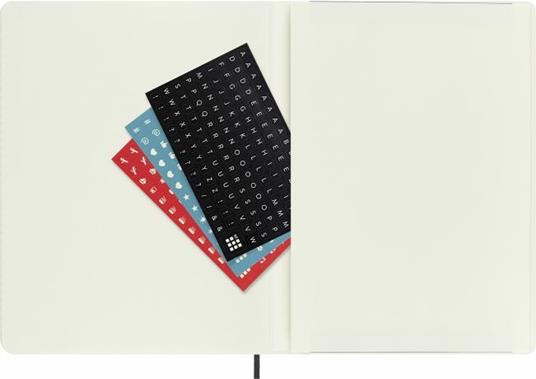 Agenda mensile Moleskine 2023, 12 mesi, XL, Nero - 19 x 25 cm - 6