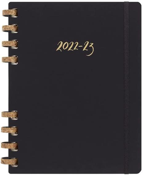 Agenda accademica spiralata Moleskine 2022-2023, 12 mesi, XL, Remake Midnight - 20,4 x 25,2 cm - 3