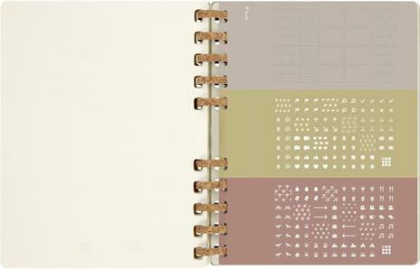 Agenda accademica spiralata Moleskine 2022-2023, 12 mesi, XXL, Crush Kiwi - 23,5 x 28,14 cm - 15