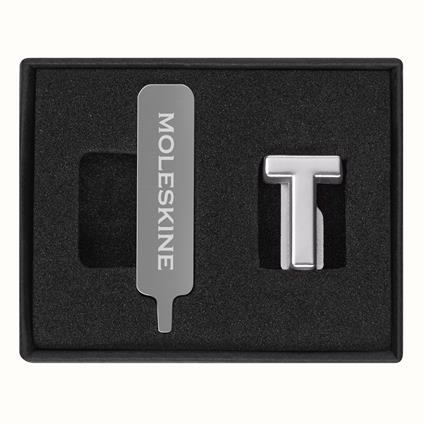 Moleskine Pins T Silver