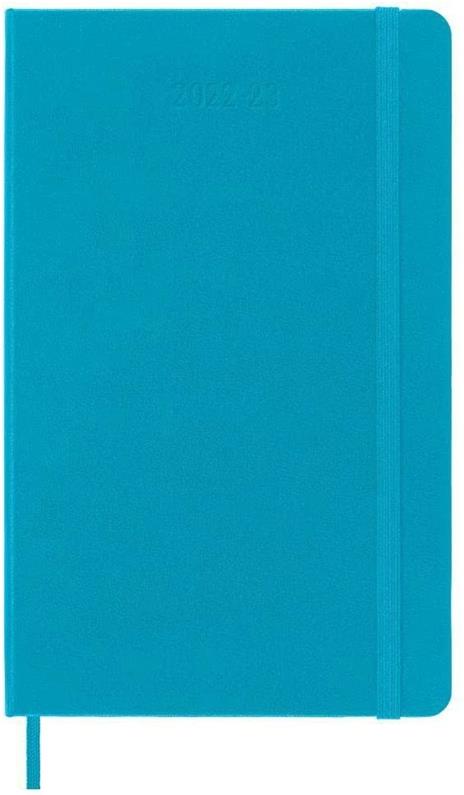 Agenda giornaliera Moleskine 2022-2023, 18 mesi, Large, copertina rigida -  Blu zaffiro - Moleskine - Cartoleria e scuola | IBS