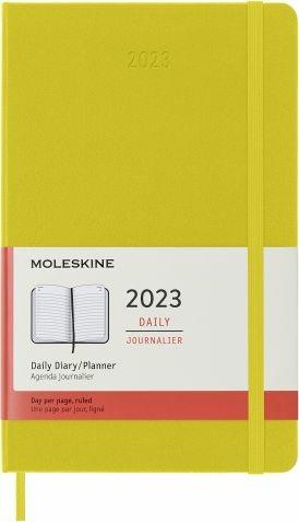 Agenda giornaliera Moleskine 2023, 12 mesi, Large, copertina rigida, giallo  paglia - 13 x 21 cm - Moleskine - Cartoleria e scuola | IBS