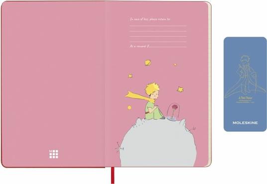 Moleskine 12 mesi - Agenda settimanale Limited Edition Il Piccolo Principe  Rose - Large copertina rigida 2023: Settimanali di Moleskine