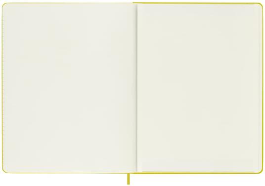 Taccuino Moleskine, a righe, Large, copertina rigida - Seta giallo paglia - 6