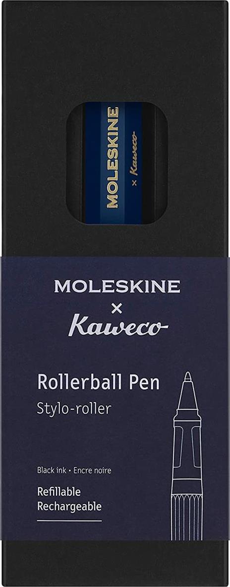 Moleskine x Kaweco. Penna roller, blu