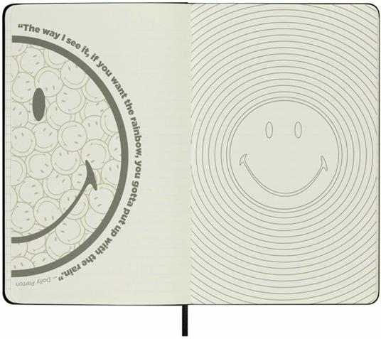 Smiley Collection. Taccuino Limited Edition, large, a righe, con cofanetto da collezione - 8