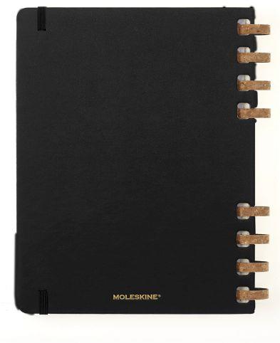 Planner Spiral mensile orizzontale Moleskine 2024, 12 mesi, XL, copertina rigida, Nero - 20, 4 x 25, 2 cm - 17