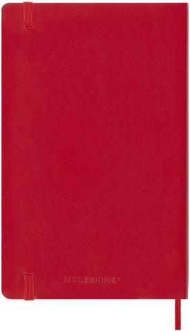 Agenda accademica settimanale Moleskine 2024, 18 mesi, Large, copertina  morbida, Rosso scarlatto - 13 x 21 cm - Moleskine - Cartoleria e scuola