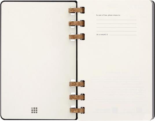 Agenda accademica settimanale Moleskine 2024, 18 mesi, Large, copertina  rigida, Nero - 13 x 21 cm Moleskine 2023