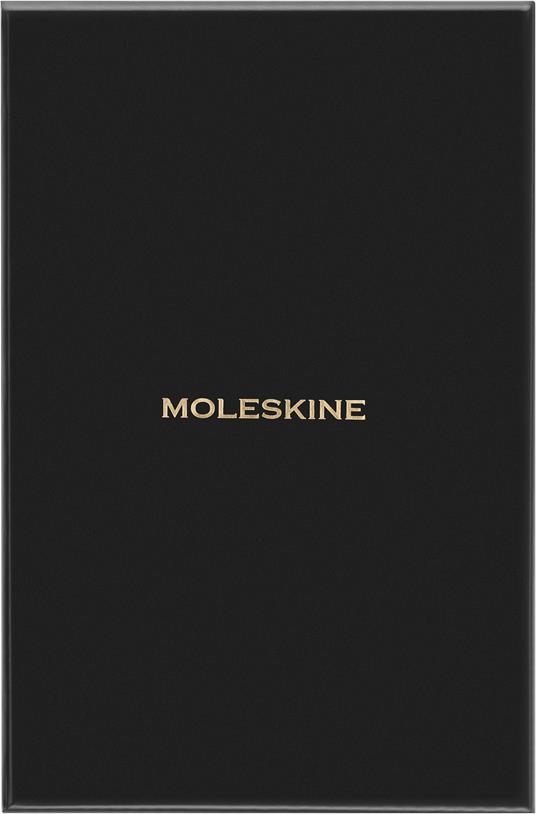 Agenda Moleskine Precious & Ethical settimanale 2024, 12 mesi, Large, copertina  morbida, con scatola, Nero - 13 x 21 cm - Moleskine - Cartoleria e scuola