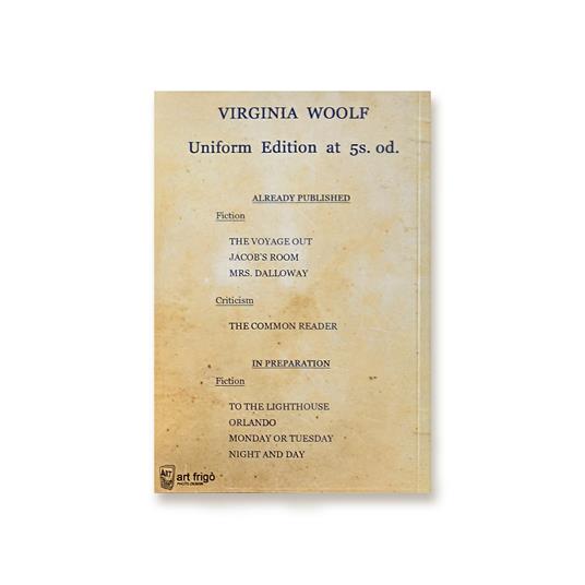 Taccuino Abat Book A Room of One's Own, Virgina Woolf - 17 x12 cm - Abat  Book - Cartoleria e scuola