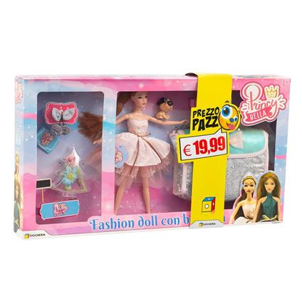 Princy Bella Fashion Doll Bambola con Borsetta