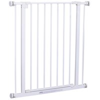 Cancelletto di Sicurezza per Bambini e Animali Domestici Bianco 76 x 72-82  cm - PawHut - Idee regalo