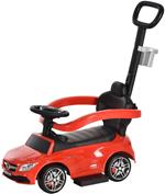 HOMCOM Macchina Cavalcabile per Bambini 12-36 Mesi - Rosso