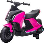 HOMCOM Moto Elettrica per Bambini Età 2-4 Anni - Rosa