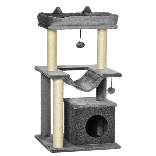 vidaxl Albero Per Gatti Con Tappeto Tiragraffi In Sisal 82 Cm - vidaXL -  Idee regalo