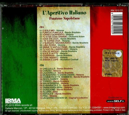 L'aperitivo italiano: passione napoletana - CD Audio - 2