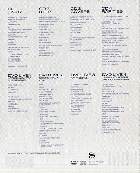 Soundtrack 97-17 (Deluxe Box Set Edition: 4 CD + 4 DVD) - CD Audio + DVD di Elisa - 2