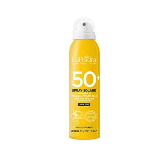 Euphidra Spray Invisibile Corpo Alta Protezione 50+ Confezione da 200ml