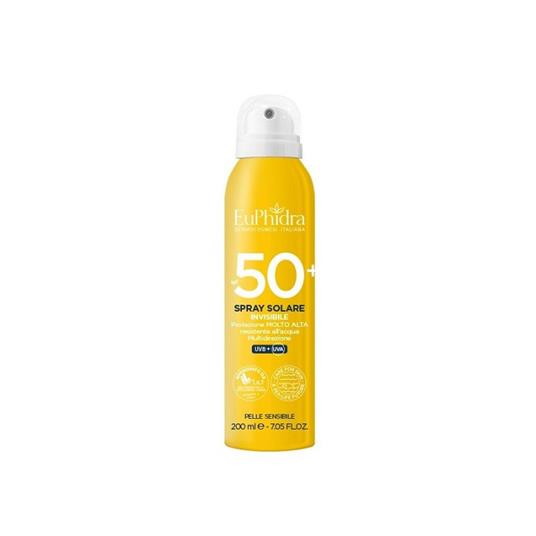 Euphidra Latte Solare Spray Invisibile Bambini Confezione 200ml