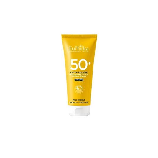 Euphidra Latte Solare per Bambini Protezione 50+ Confezione da 50ml