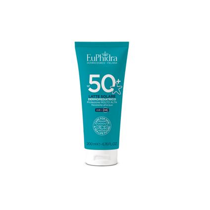 Euphidra ka Latte Solare Pediatrico per Bambini Protezione 50+ Confezione da 200ml