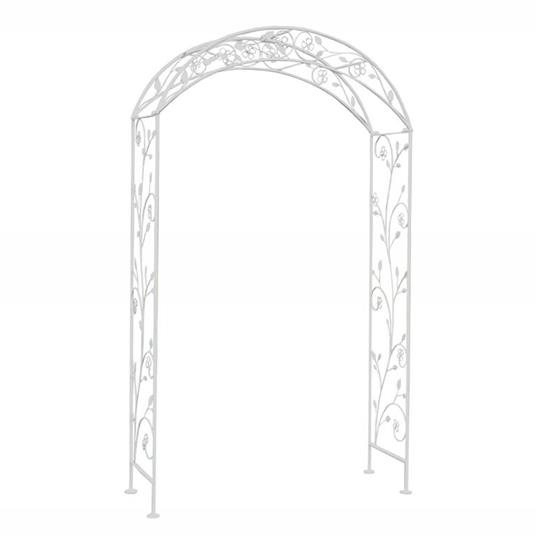 Arco da giardino per rampicanti stile provenzale in ferro verniciato -  Milani Home - Idee regalo | IBS