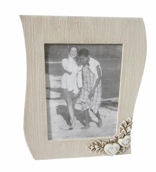 portafoto shabby chic onda 14,5x19,5