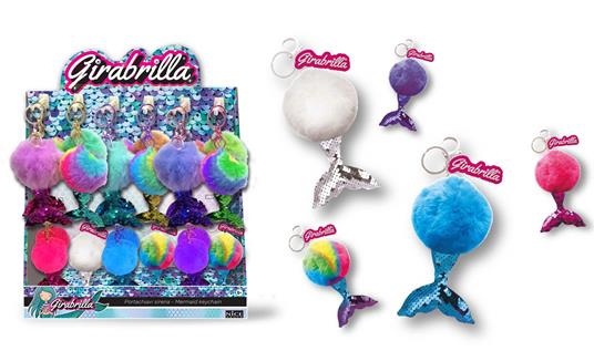 Girabrilla. Mermaid. Portachiavi Assortimento