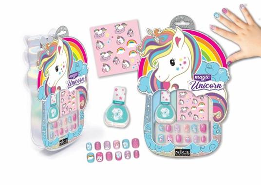 Girabrilla Magic Unicorn Blister Magic Nails