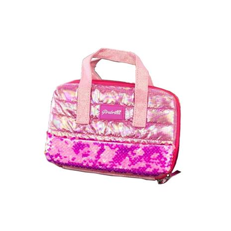 Trousse Da Viaggio Puffer Make Up Set Magenta Girabrilla  19028 19044