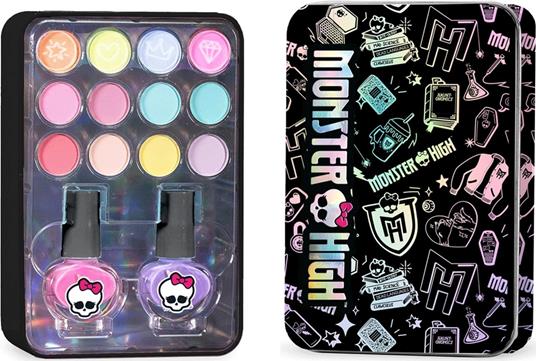 Monster High: Nice - Tin Case Nail & Makeup Set