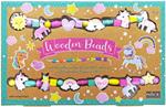 Wooden Beads Set Unicorni