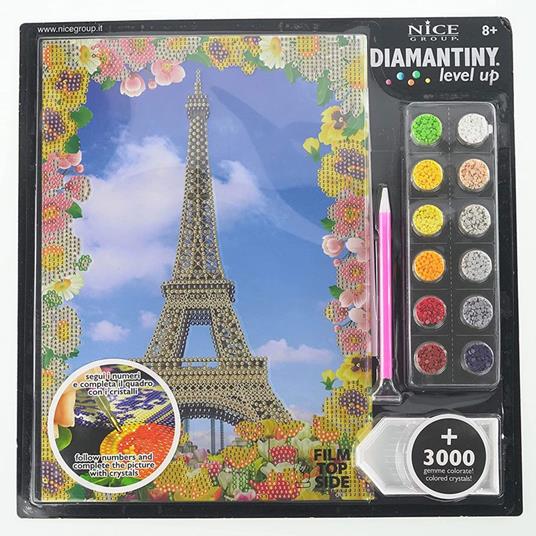 Mosaico 3D Torre Eiffel Diamantiny Level Up Landscape Nice 96300 96302 -  Nice - Puzzle 3D - Giocattoli | IBS
