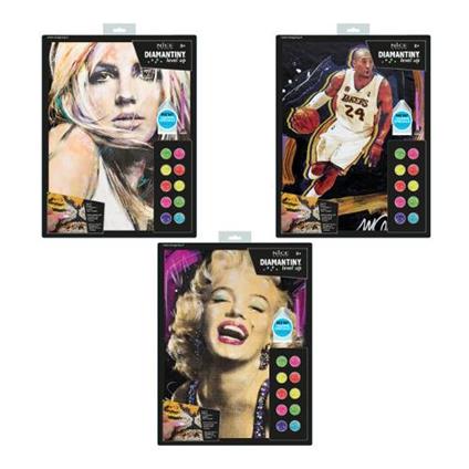 Gioco creativo DIAMANTINY Level Up Celebrities Assortito 96450