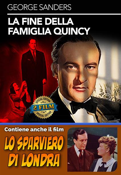 La fine della famiglia Quincy - Lo sparviero di Londra (DVD) di Robert Siodmak,Douglas Sirk - DVD