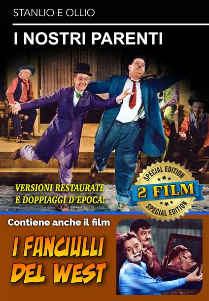 I Nostri Parenti / I Fanciulli Del West (DVD) di James Horne,Harry Lachman - DVD