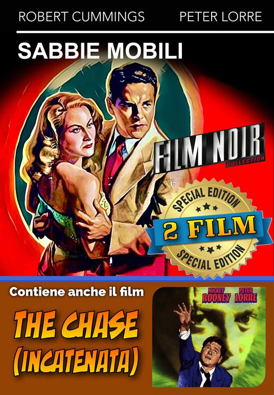Sabbie Mobili / The Chase (Incatenata) (DVD) di Irving Pichel,Arthur Ripley - DVD