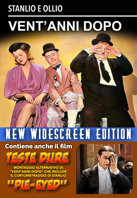 Stanlio & Ollio - Vent'anni dopo - Teste dure - DVD - Film di John G.  Blystone Commedia | IBS