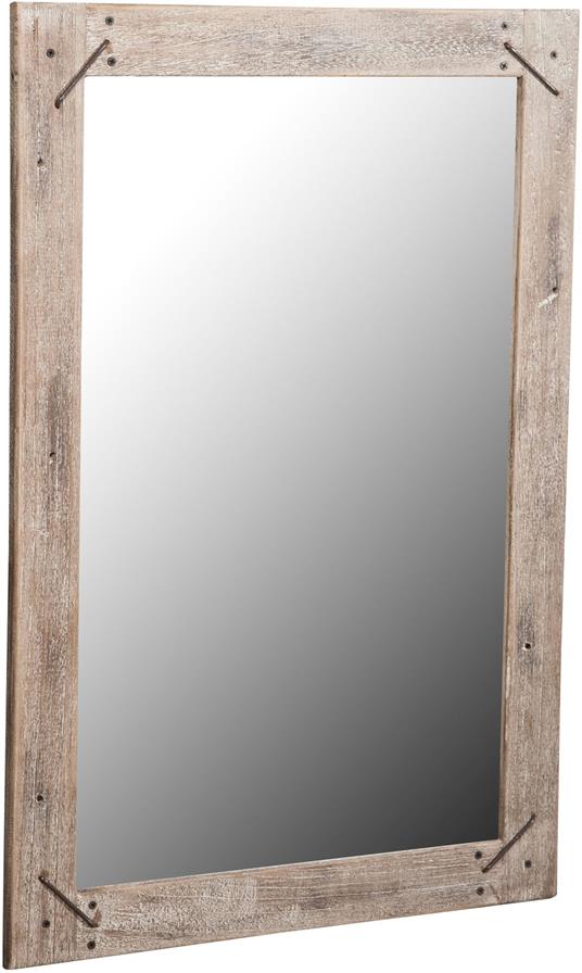 Specchio shabby 60 x 90 x 2 cm Made in Italy Specchio vintage da parete  specchio da parete Specchio da parete legno - Biscottini - Idee regalo | IBS