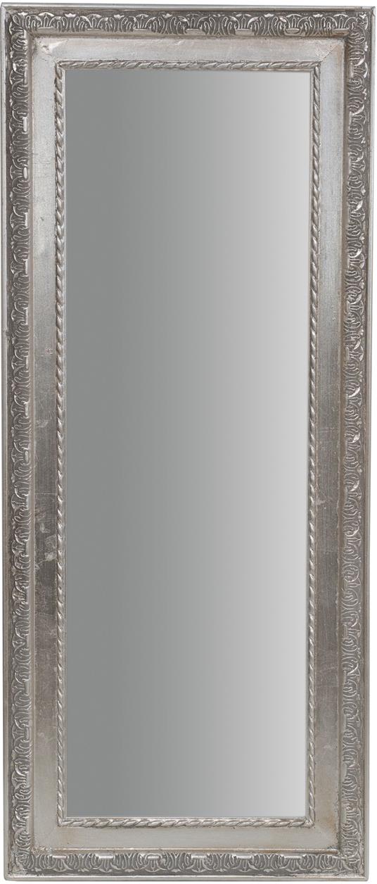 Specchio Specchiera da parete e appendere verticale/orizzontale L35xPR4xH82  cm finitura foglia argento anticato. - Biscottini - Idee regalo | IBS