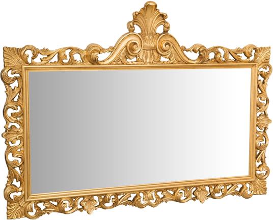 Specchio shabby 150x110x8 cm Made in Italy Specchio vintage da parete  specchio grande da parete Specchio da parete orizzontale - Biscottini -  Idee regalo | IBS